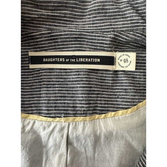 Anthropologie Daughters Of The Liberation Jacket Blazer Women Size 8 Career - Picture 3 of 8